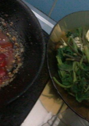 Foto resep Plecing kangkung dan toge