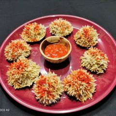 A picture of Magic Flower Momo (veg).