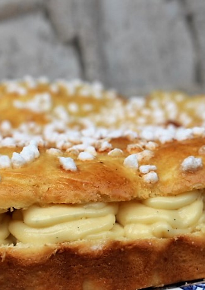 Una foto de Tarta tropézienne