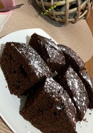 Una foto de Torta de Cacao y Café
