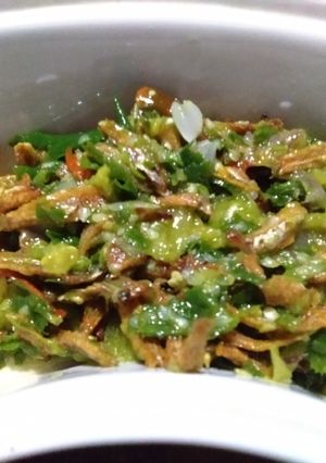 Foto resep Sambal lado ijo teri