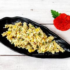 A picture of Cheesy Mayo Pasta.