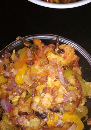 A picture of Mix vegetable stir fry.