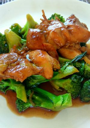 Foto resep Chicken Teriyaki with Broccoli