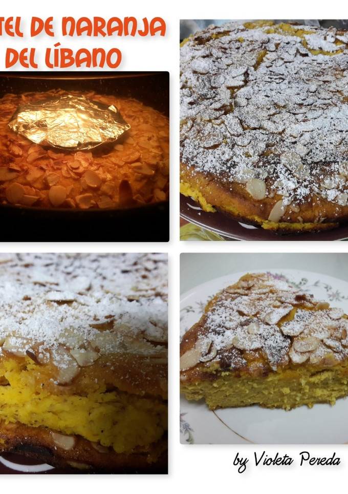 Una foto de Pastel de naranja del Líbano