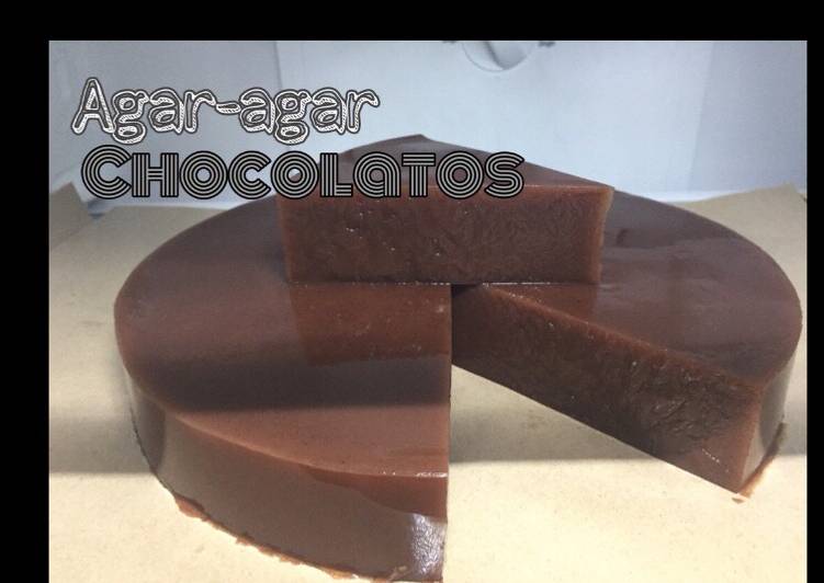 Agar agar chocolatos