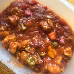 A picture of Chicken Manchurian.