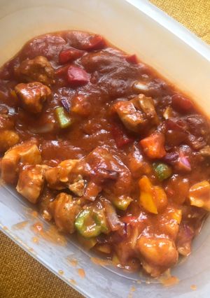 A picture of Chicken Manchurian.