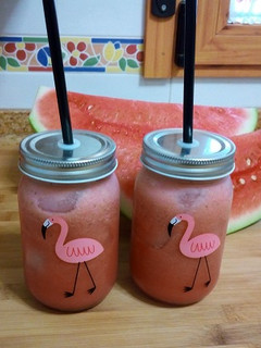 Una foto de Jugo de Sandía/Jengibre
