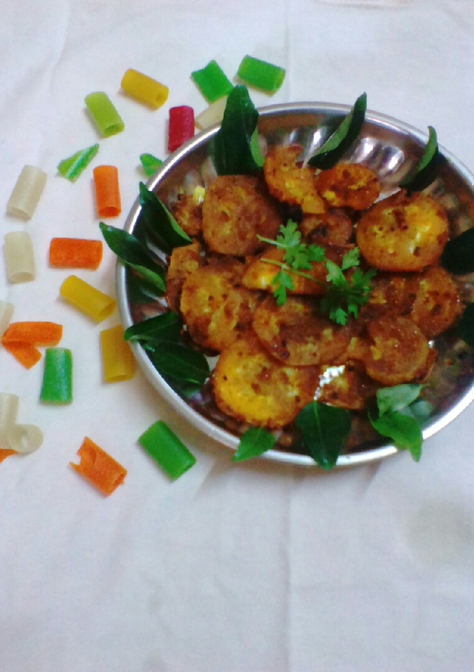 வாழைக்காய் மீன் ரோஸ்ட் செய்முறை முக்கிய புகைப்படம்