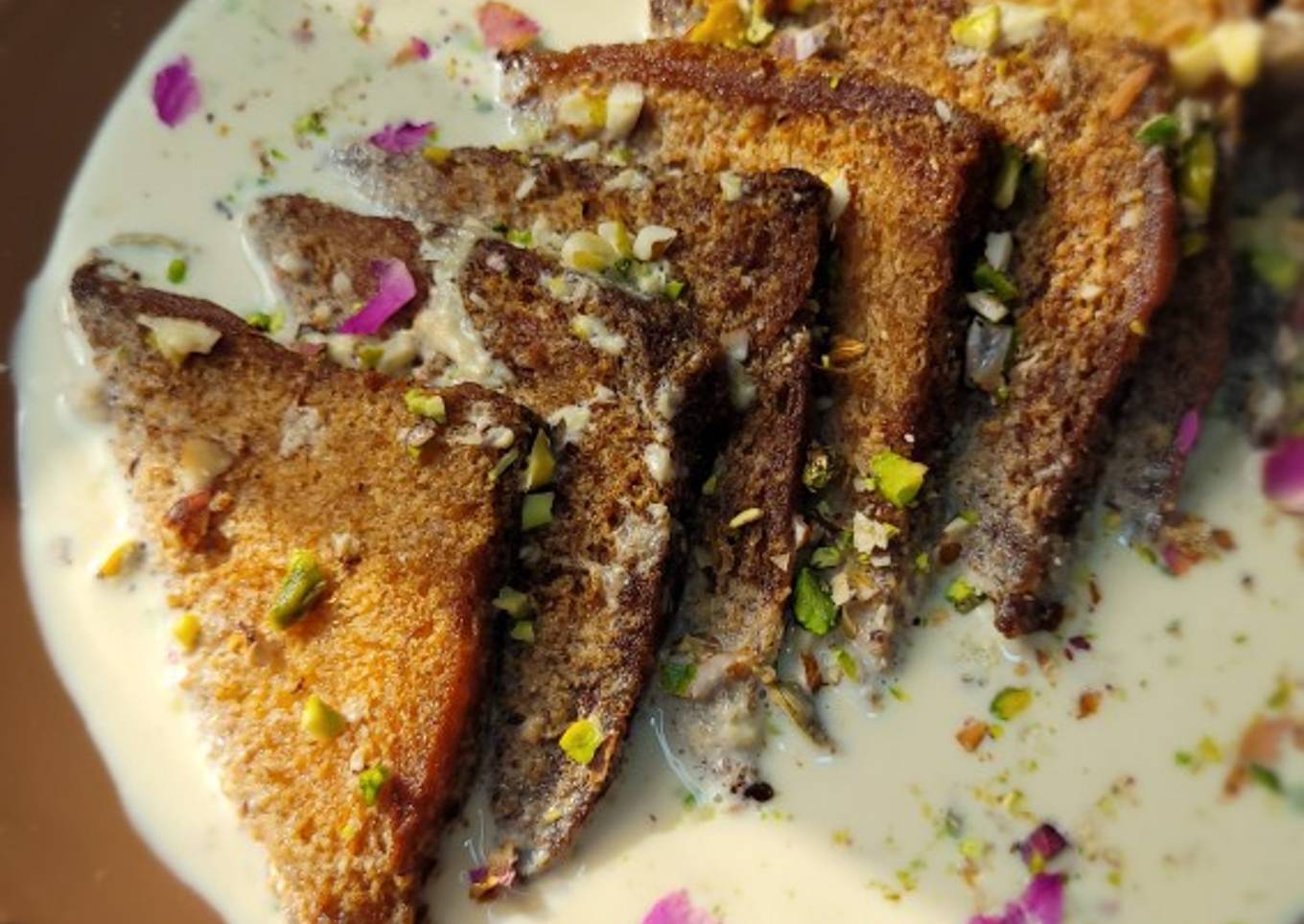 Coconut Milk Bread Dessert