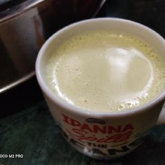 Turmeric milk A picture of Turmeric milk.
