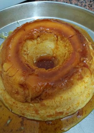 Una foto de Flan de huevo