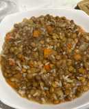 Lentejas con Arroz