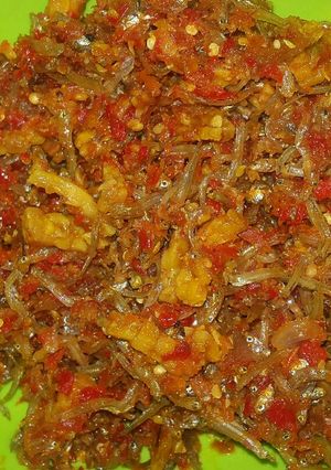 Foto resep Teri tempe balado