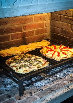 Una foto de Pizzas a la parrilla🍕