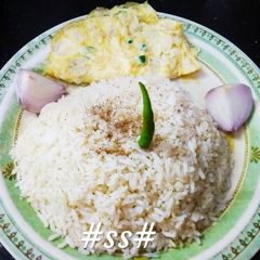 A picture of Garlic butter rice.