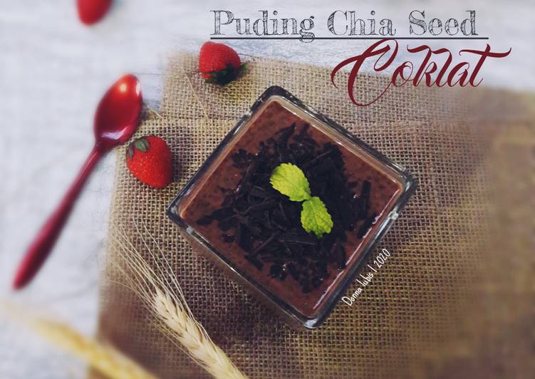 Puding Chia Seed Coklat