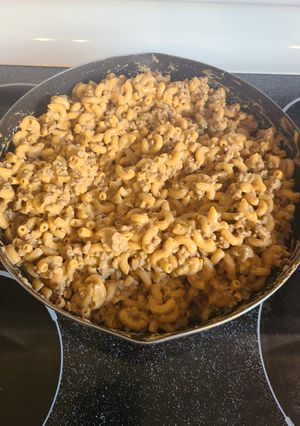 A picture of Hamburger helper my way.