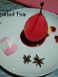 Poached Pear Ala Fajar Masterchef