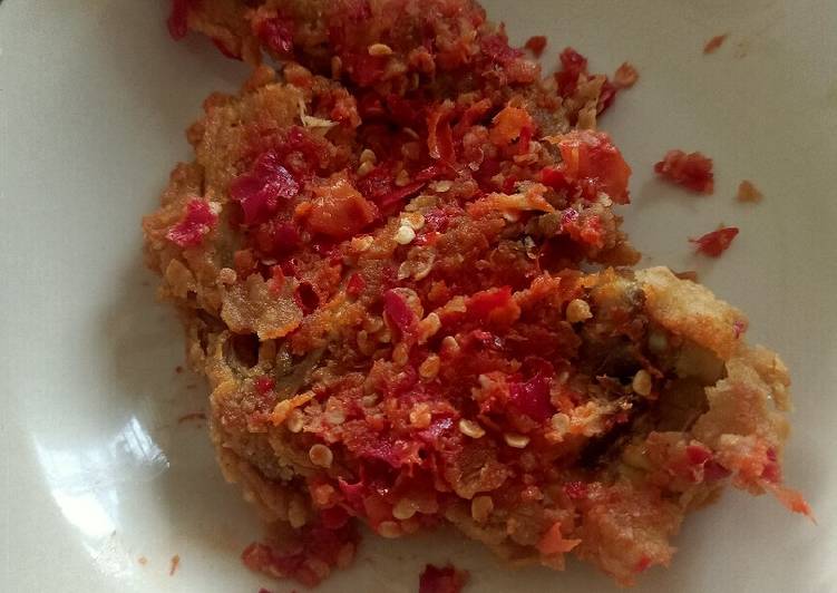 Ayam geprek endezz