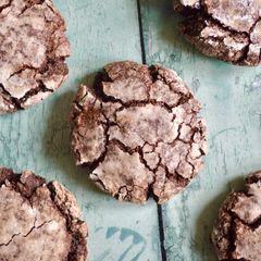 Chocolate Crinkle Cookies A picture of Chocolate Crinkle Cookies.