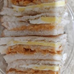 A picture of Chicken club sandwiches.
