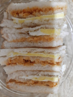 A picture of Chicken club sandwiches.