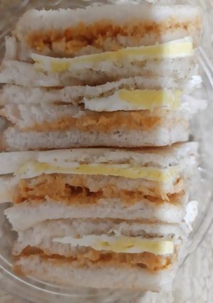 A picture of Chicken club sandwiches.