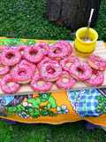 Mini donas horneadas 🍩💜🍩