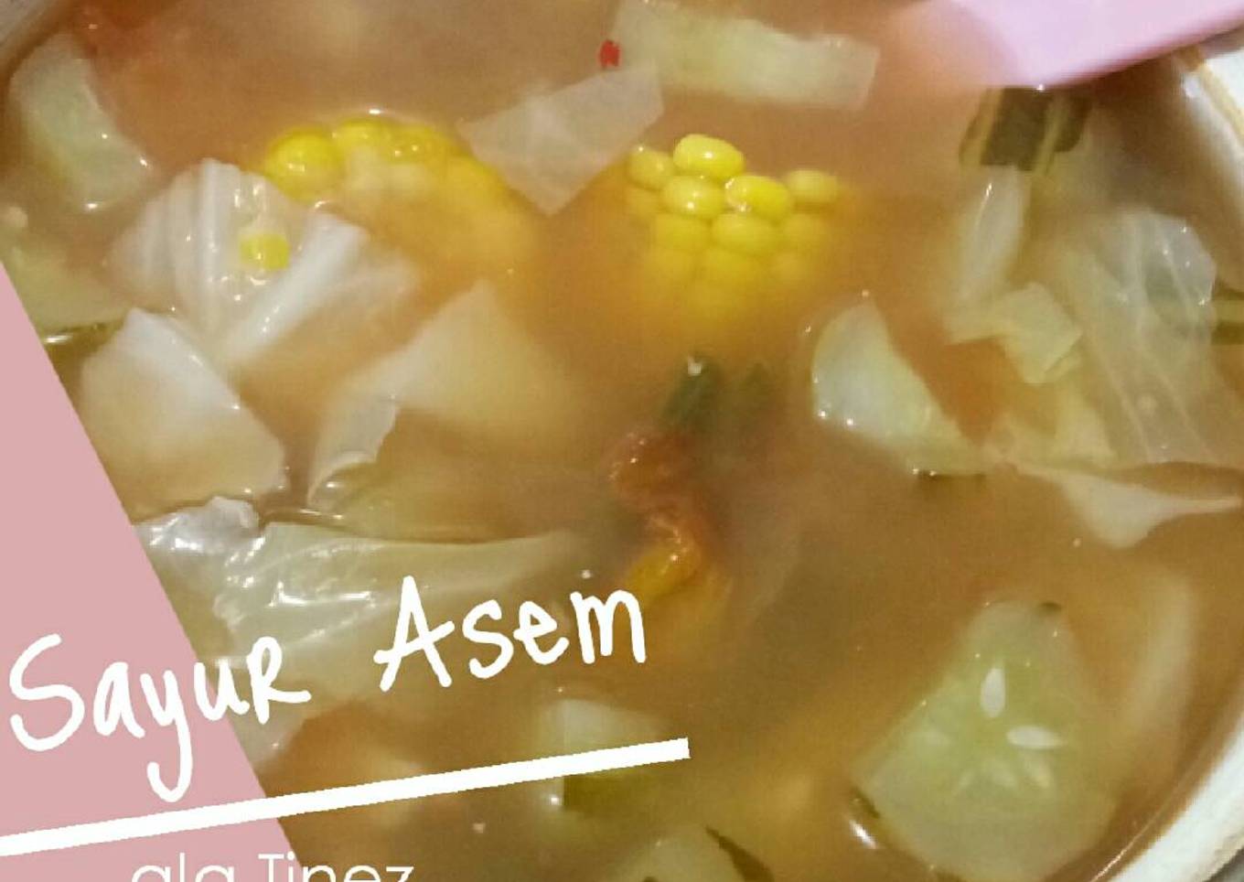 Sopa de legumes com tamarindo