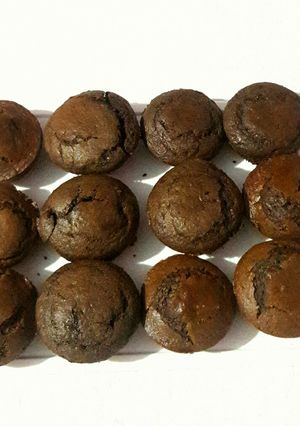 A picture of Eggless Chocolate Muffins.