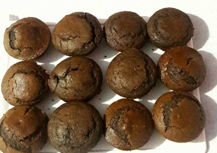 Easiest Way to Prepare Ultimate Eggless Chocolate Muffins