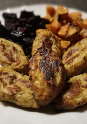 Diétás túrós tonhalfasírt recept fotója