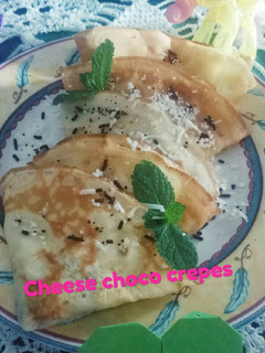Foto resep Cheese Choco Crepes