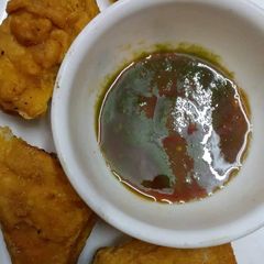 A picture of Bread pakode.