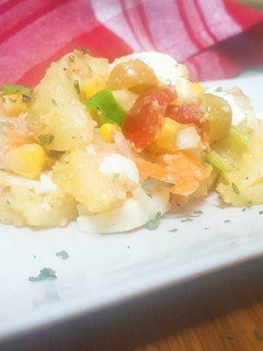 Una foto de Ensalada campera a mi manera