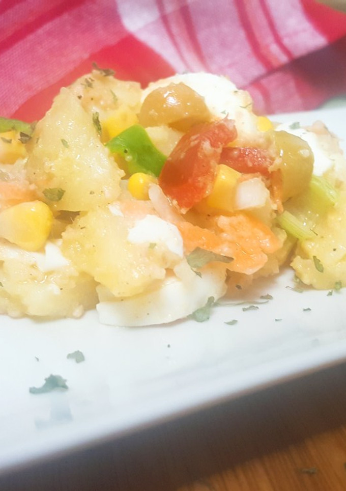 Una foto de Ensalada campera a mi manera
