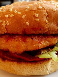 Una foto de Hamburguesa a la brasa 🍔🔥