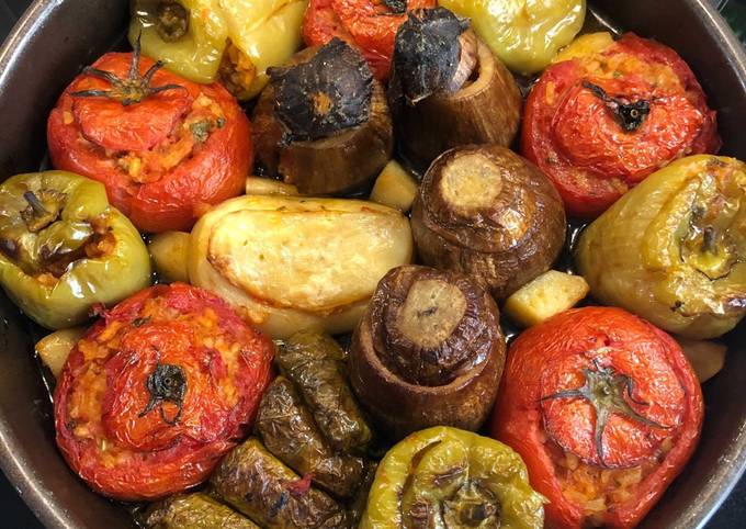 Stuffed veggies aka gemista