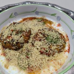 Rajma tikki chaat A picture of Rajma tikki chaat.