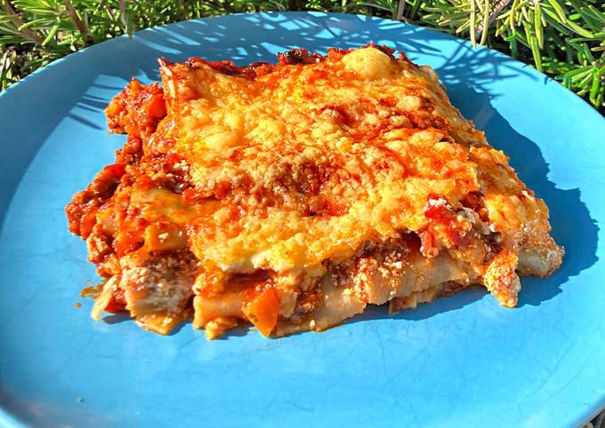 Chrisbie‘s Lasagne nach Bolognese-Art