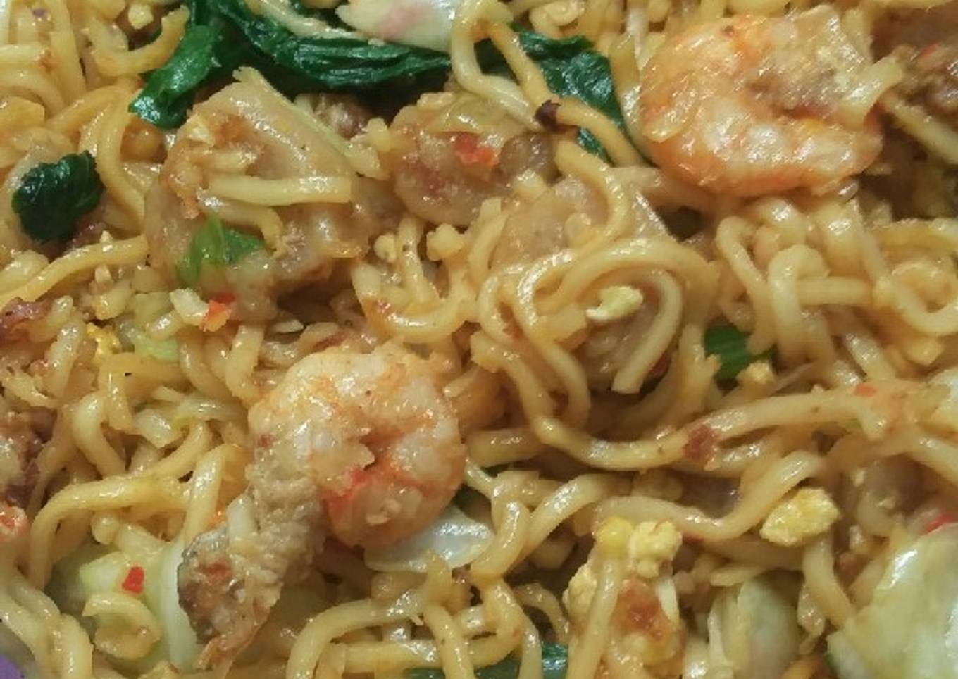 Mie telor tumis Spesial