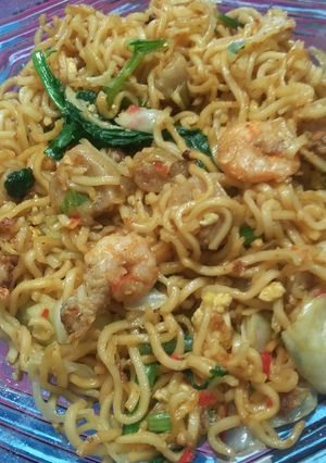 Foto resep Mie telor tumis Spesial