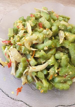 Foto resep Tumis Pare Teri Jengki