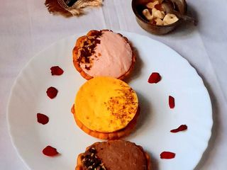 3 Flavour Steamed Shrikhand Tart