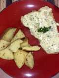 Dory with lemon butter sauce