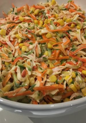 Una foto de Ensalada de cangrejo