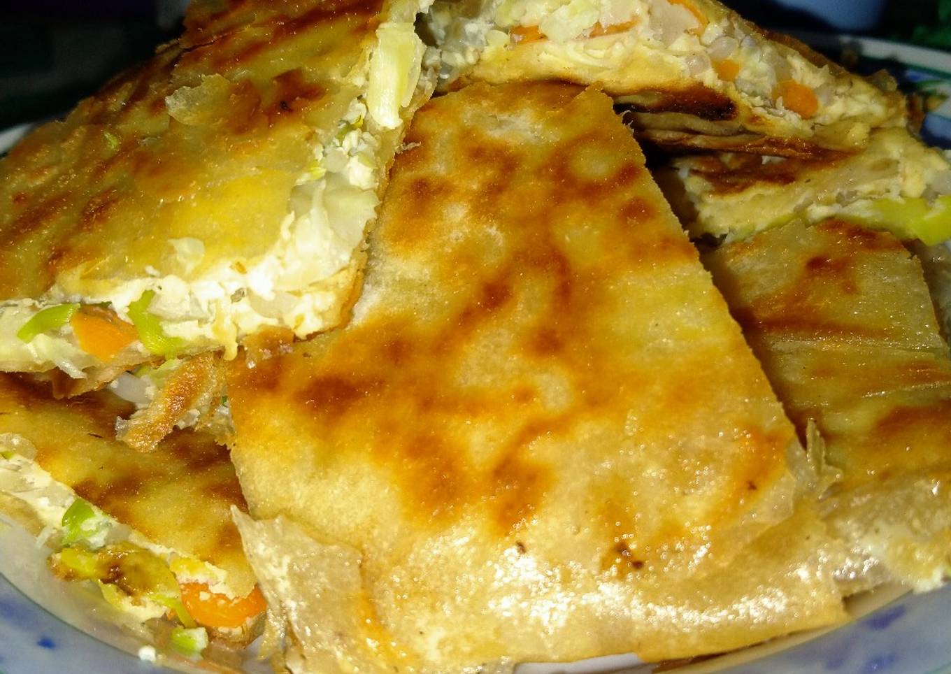Martabak telur homemade