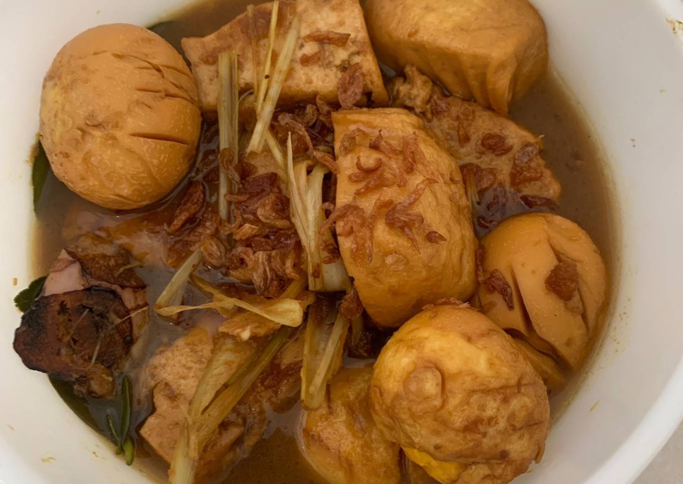 Semur Telor Tahu